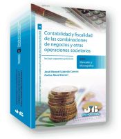 Portada de Contabilidad y fiscalidad de las combinaciones de negocios y otras operaciones societarias