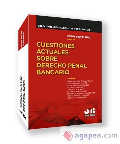 Cuestiones actuales sobre Derecho penal bancario