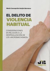 Portada de El delito de violencia habitual