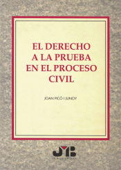 Portada de El derecho a la prueba en el proceso civil