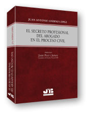 Portada de El secreto profesional del abogado en el Proceso Civil