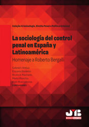 Portada de La sociología del control penal en España y Latinoamérica