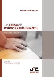 Portada de Los delitos de pornografía infantil