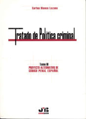 Portada de Tratado de Política Criminal. Tomo III