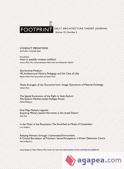 FOOTPRINT 27:CONFLICT MEDIATIONS