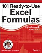 Portada de 101 Ready-To-Use Excel Formulas