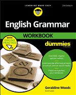 Portada de English Grammar Workbook for Dummies, with Online Practice
