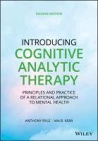 Portada de Introducing Cognitive Analytic Therapy: Principles and Practice of a Relational Approach to Mental Health