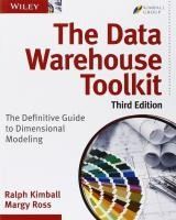 Portada de The Data Warehouse Toolkit: The Definitive Guide to Dimensional Modeling