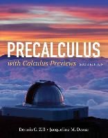 Portada de Precalculus with Calculus Previews