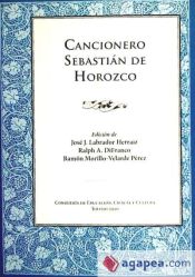 Portada de CANCIONERO SEBASTIAN DE HOROZCO