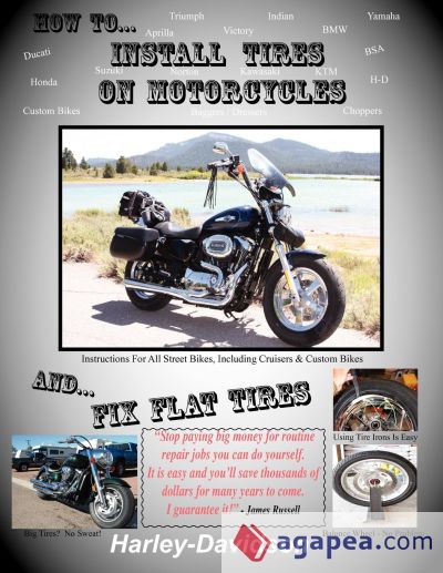 How to Install Tires on Motorcycles & Fix Flat Tires