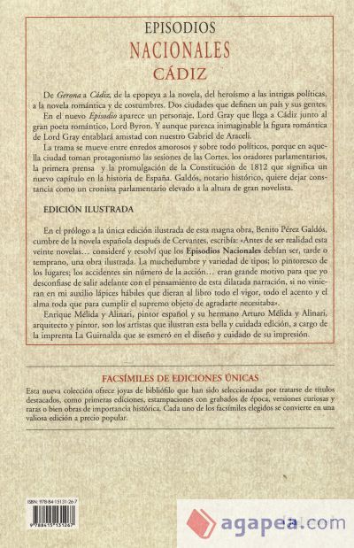 CADIZ. EPISODIOS NACIONALES CADIZ. EPISODIOS NACIONALES