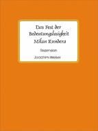 Portada de Das Fest der Bedeutungslosigkeit (Ebook)