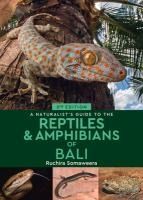 Portada de A Naturalist's Guide to the Reptiles & Amphibians of Bali