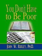 Portada de You Don't Have to Be Poor (Ebook)