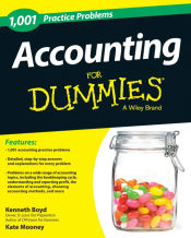 Portada de 1,001 Accounting Practice Problems For Dummies