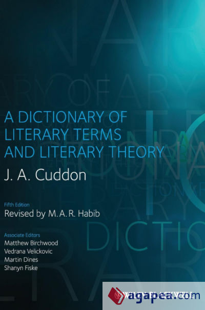DICTIONARY OF LITERARY TERMS - J.A. CUDDON - 9781444333275