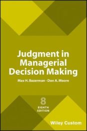 Portada de Judgment in Managerial Decision Making