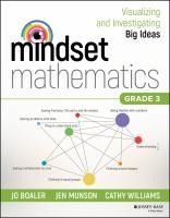 Portada de Mindset Mathematics: Visualizing and Investigating Big Ideas, Grade 3