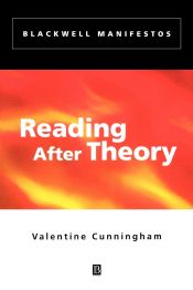 Portada de Reading After Theory