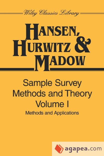 Sample Survey Methods V1 P