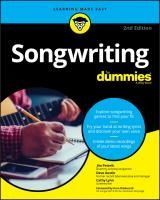 Portada de Songwriting for Dummies