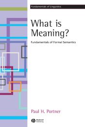 Portada de What is Meaning