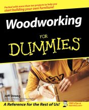 Portada de Woodworking For Dummies