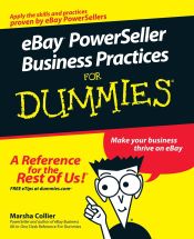 Portada de eBay PowerSeller Business Practices for Dummies