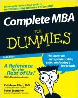 Portada de Complete Mba for Dummies