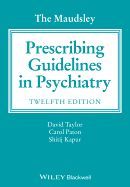 Portada de The Maudsley Prescribing Guidelines in Psychiatry