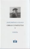 José Jimenez Lozano. Obras completas V. poesía