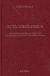 José Morales. Acta Theologica