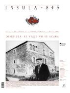 Portada de Josep Pla: el viaje no se acaba (Ínsula n° 845, mayo de 2017) (Ebook)