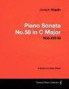 Joseph Haydn - Piano Sonata No.58 in C Major - Hob.XVI: 48 - A Score for Solo Piano