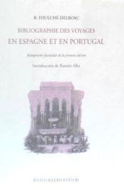 Portada de Bibliographie des voyages en Espagne et en Portugal