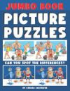 Jumbo Book of Picture Puzzles: Picture Puzzle Spot the Differences Book for Kids & Adults, 50 Beautiful Cartoon Puzzles of Artworks with Solution - F