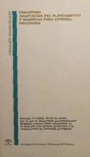 Portada de URB ADAPTACION PLANEAMIENTO Y RESERAS VIVIENDA PROTEGIDAS