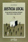 Justicia local