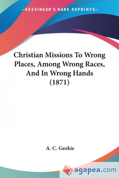 Christian Missions to Wrong Places, Amon