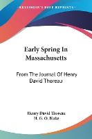 Portada de Early Spring in Massachusetts: From the