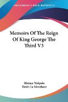 Portada de Memoirs of the Reign of King George the Third V3