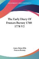 Portada de The Early Diary of Frances Burney 1768-1
