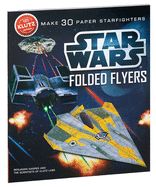 Portada de Star Wars Folded Flyers: Make 30 Paper Starfighters