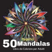 Mandala Libro Da Colorare Per Adulti – Rilegatura A Spirale, Stampato Su Un Lato, 24 Disegni Per Sollievo Da Ansia E Stress