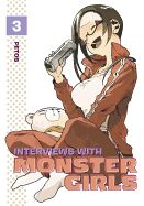 Portada de Interviews with Monster Girls 3