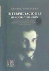 Portada de Interpretaciones de poesía y religión