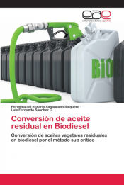 Portada de Conversión de aceite residual en Biodiesel