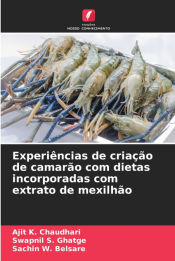 Portada de Experiências de criação de camarão com dietas incorporadas com extrato de mexilhão